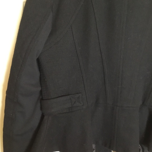 Blanc Noir Wool Jacket Size Large Black - Picture 5 of 6